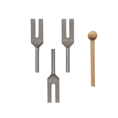 4096 Hz Angel Tuning Fork Set with Crystal