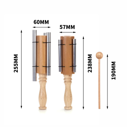 Energy Chime Set: Major and Minor Triads Bar Chime for Meditation and Healing